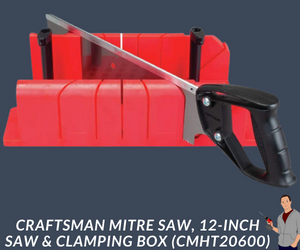 CRAFTSMAN Mitre Saw 12 Inch Saw Clamping Box CMHT20600