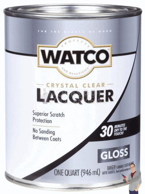 10 Best Finish For Black Walnut and Things To Consider Before Choosing one 21 Watco 63041 Lacquer Clear Wood Finish