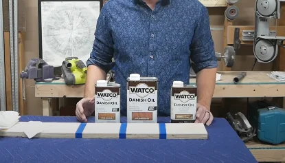 Does Danish oil need a top coat? 2 Danish Oil Color Comparison YouTube 1